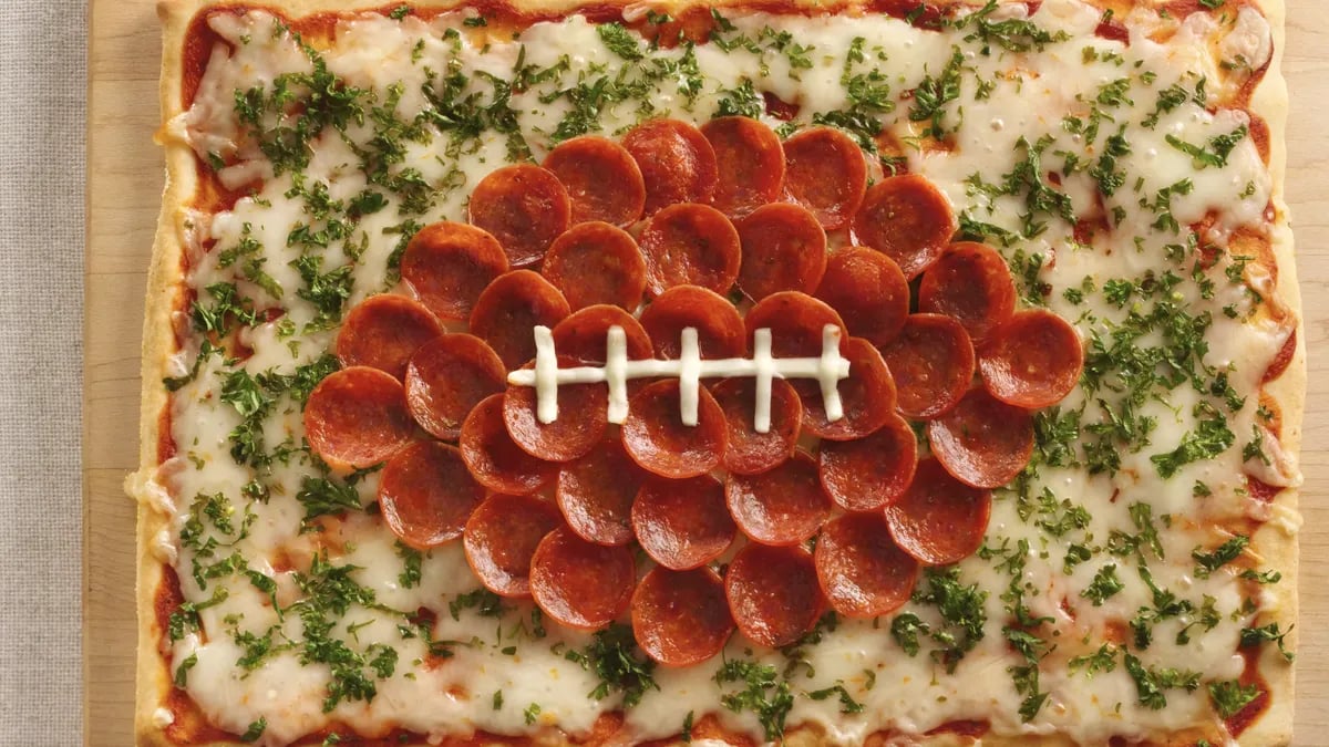 Football Pizza