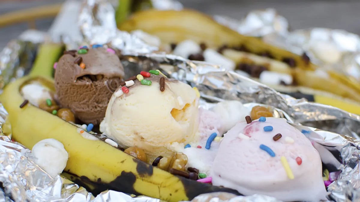 Banana Split Foil Packs