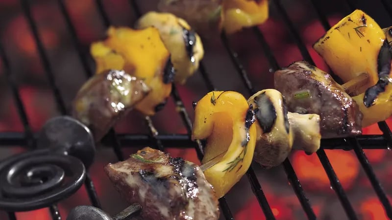 Easy Grilled Steak Kabobs