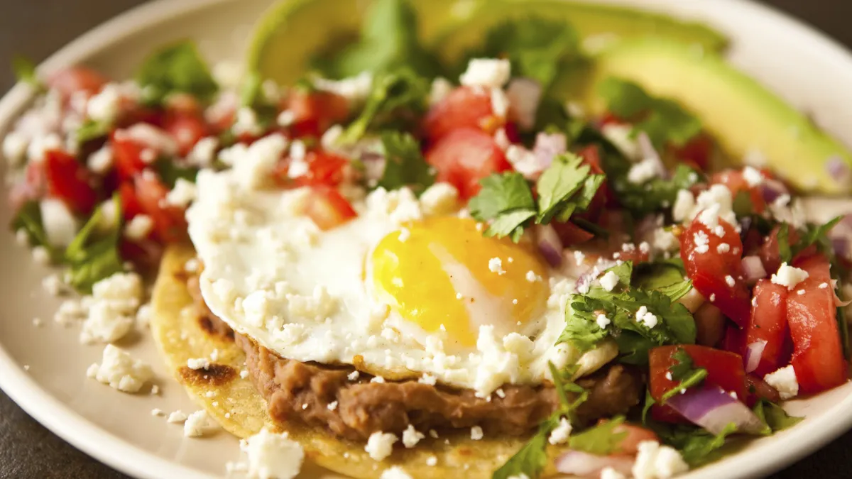 Huevos Rancheros with Pico de Gallo