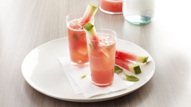 Watermelon-Strawberry Agua Fresca
