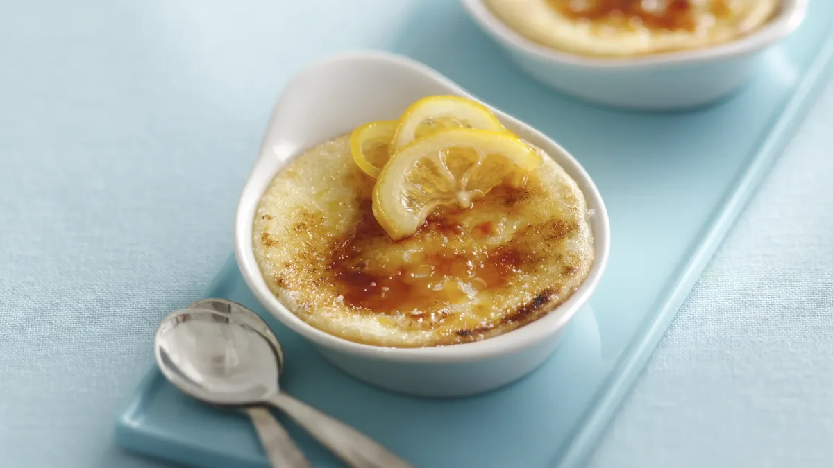 Lemon Brûlée Tarts
