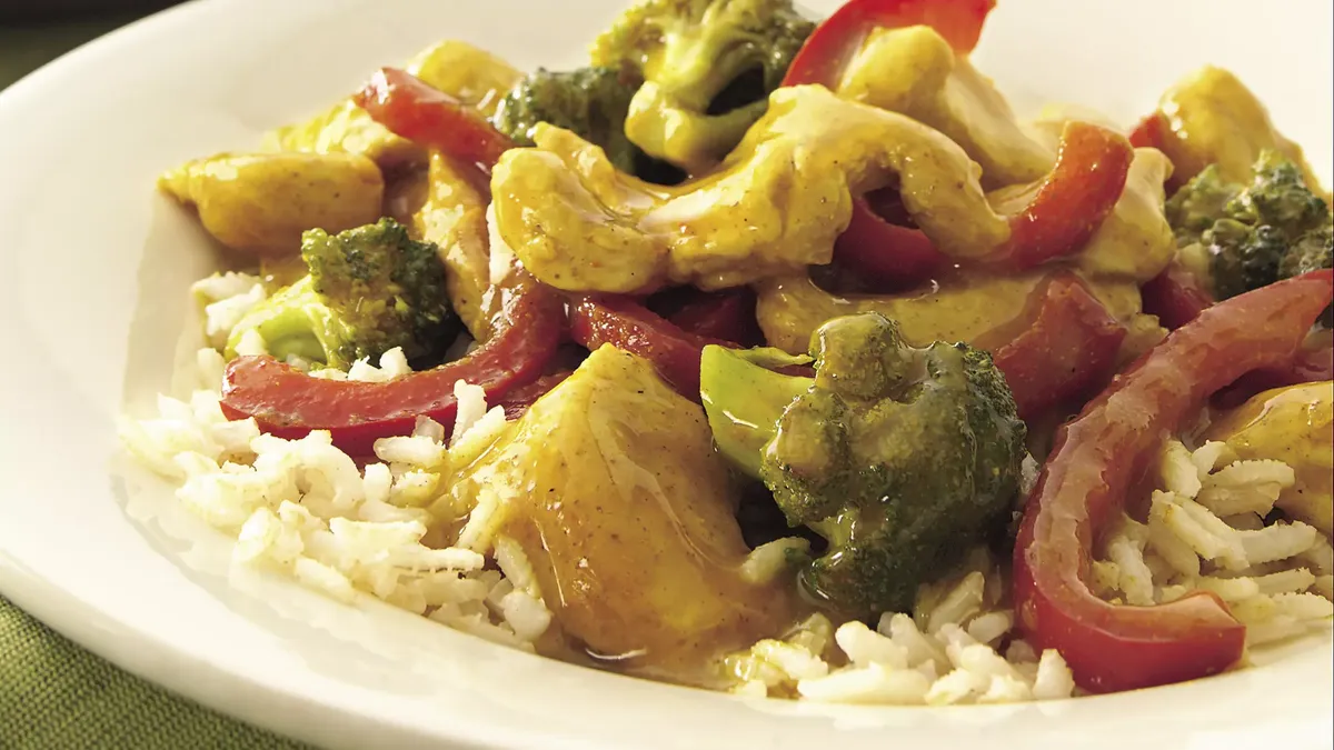 Curried Turkey Stir-Fry