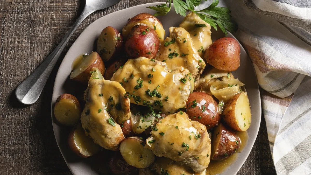 Slow-Cooker Honey Garlic Chicken