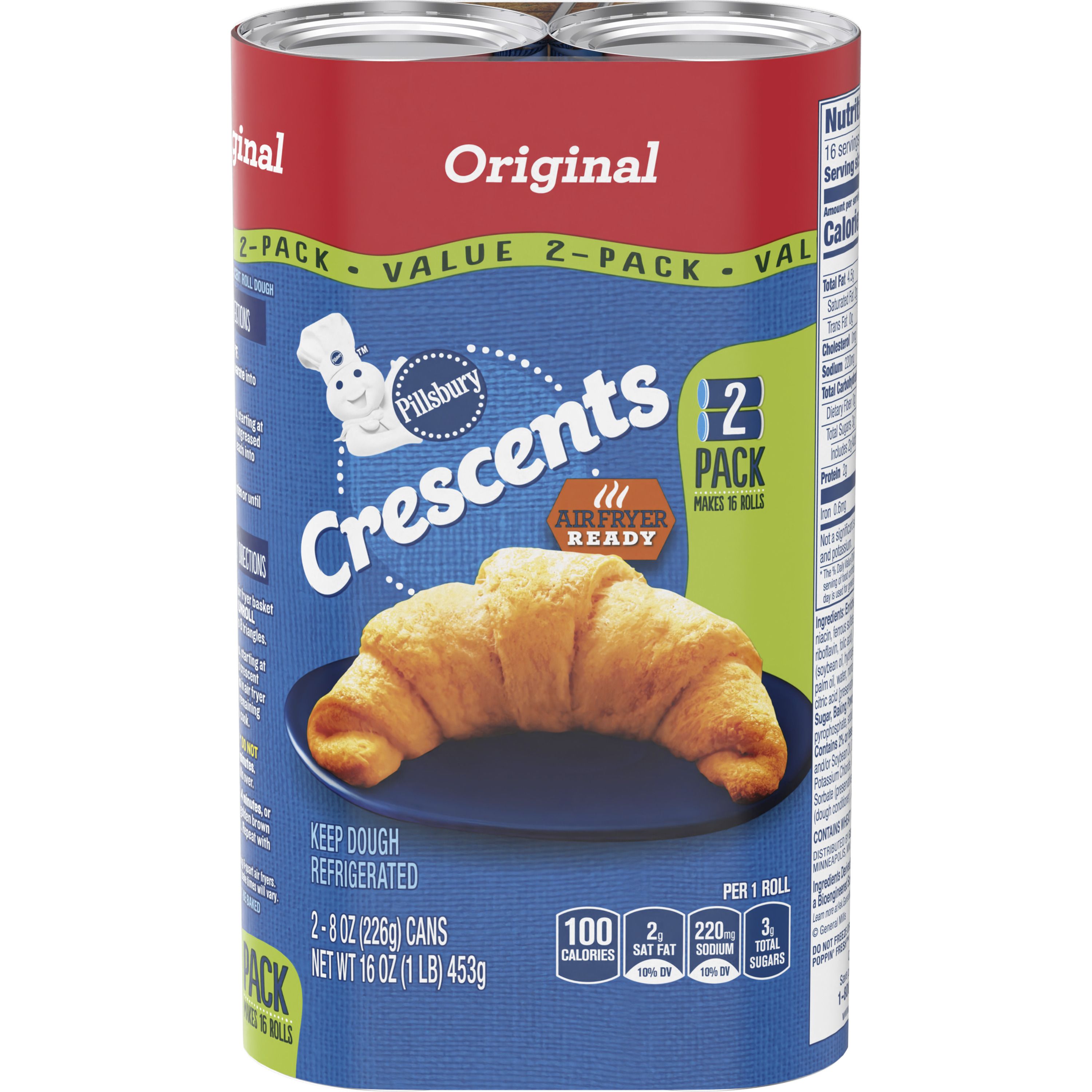 Pillsbury™ Original Crescent Rolls (2 Pack) - Front