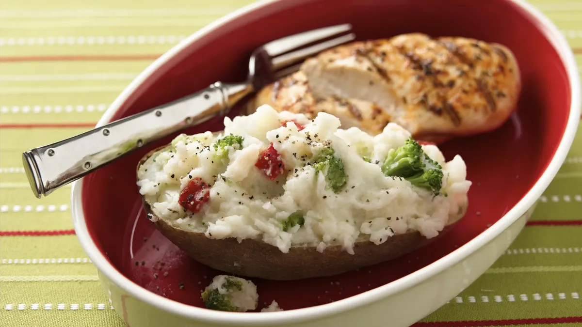 Broccoli-Stuffed Potatoes