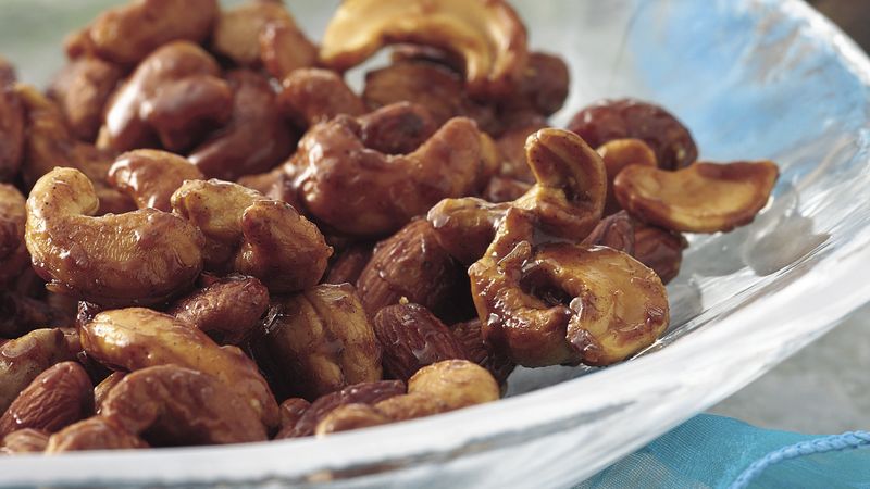 Honey-Cardamom Mixed Nuts