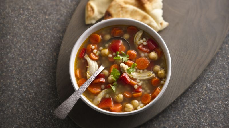 Moroccan Chicken Soup 