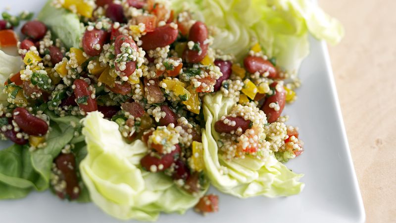 Skinny Hearty Grain and Veggie Salad
