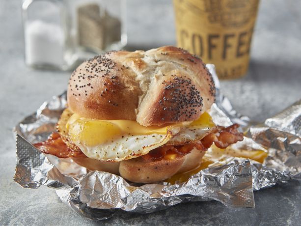 Bacon, Egg and Cheese Rolls