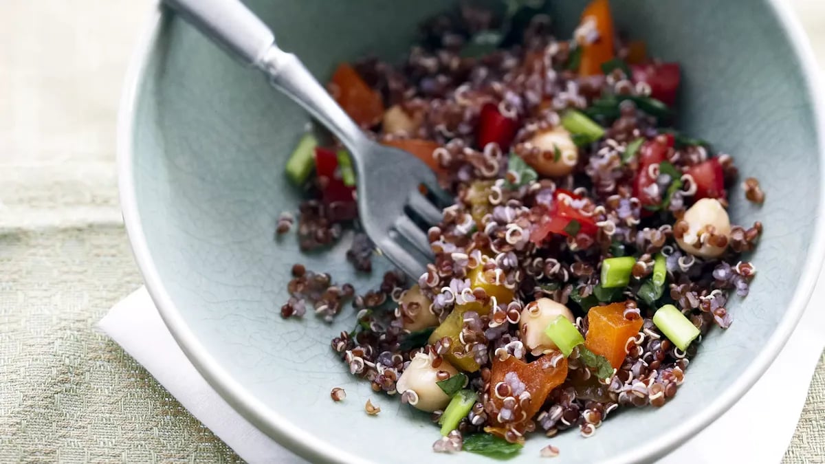 Skinny Confetti Quinoa Salad