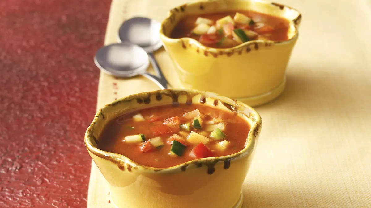 Healthy Spicy Gazpacho