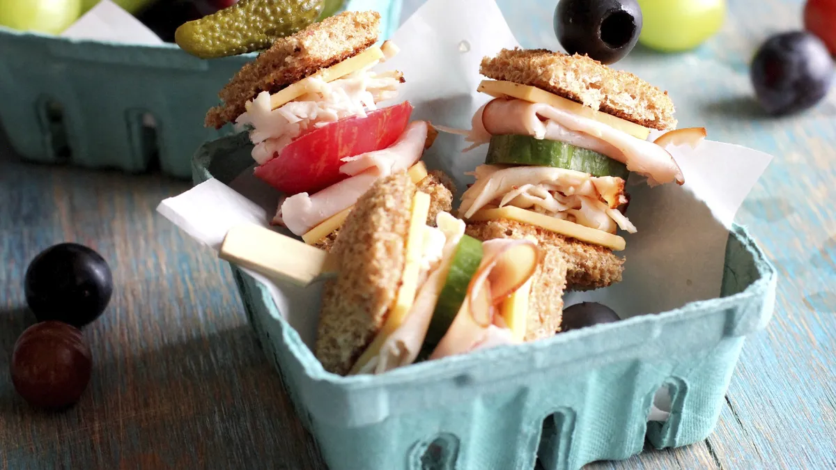 Club Sandwich Skewers