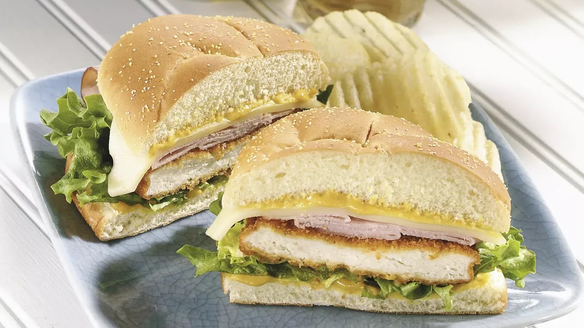 Cordon Bleu Sandwiches