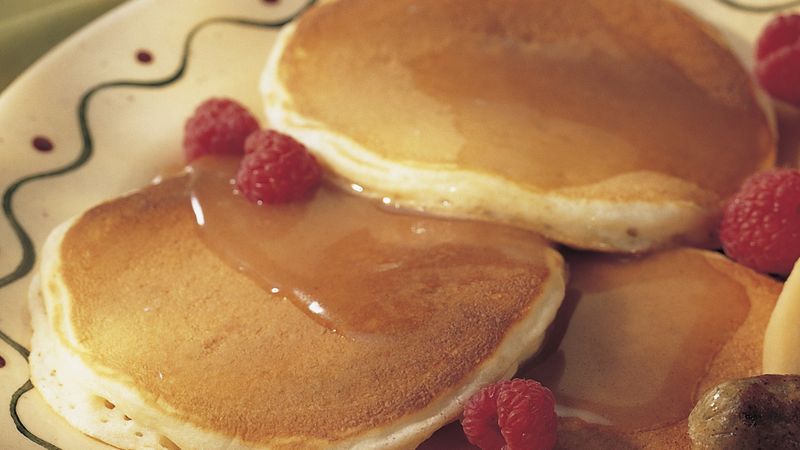 Honey Pancakes Recipe Bettycrocker Com