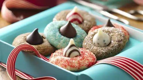 Holiday Blossom Cookies