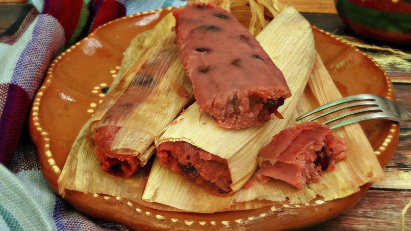 Tamales de Fresa