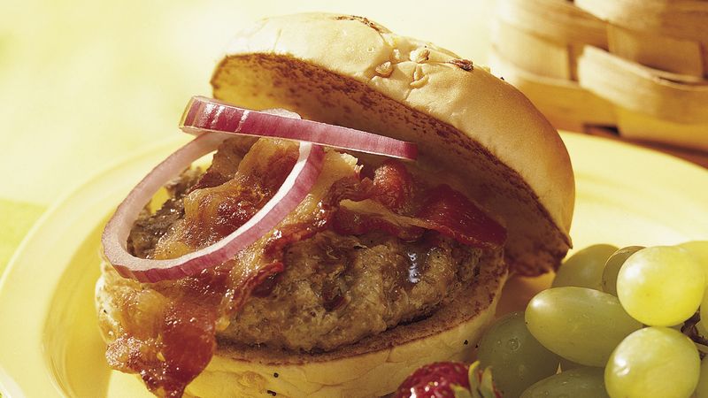 Grilled Blue Cheese Turkey Burgers