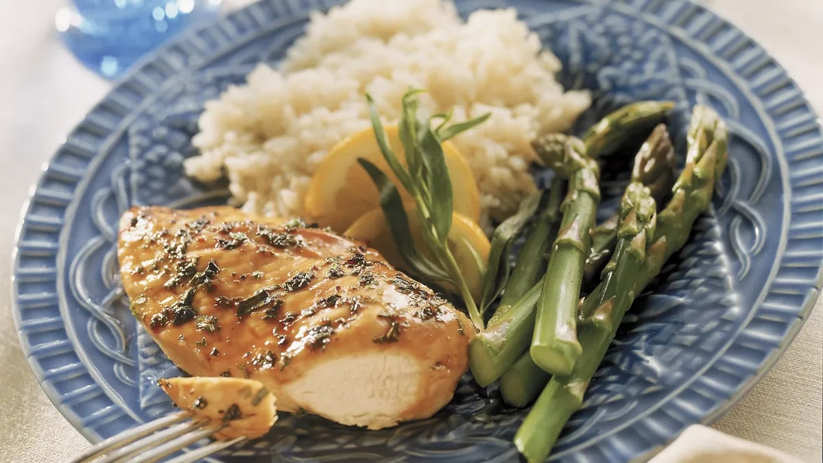 Grilled Honey-Tarragon Chicken