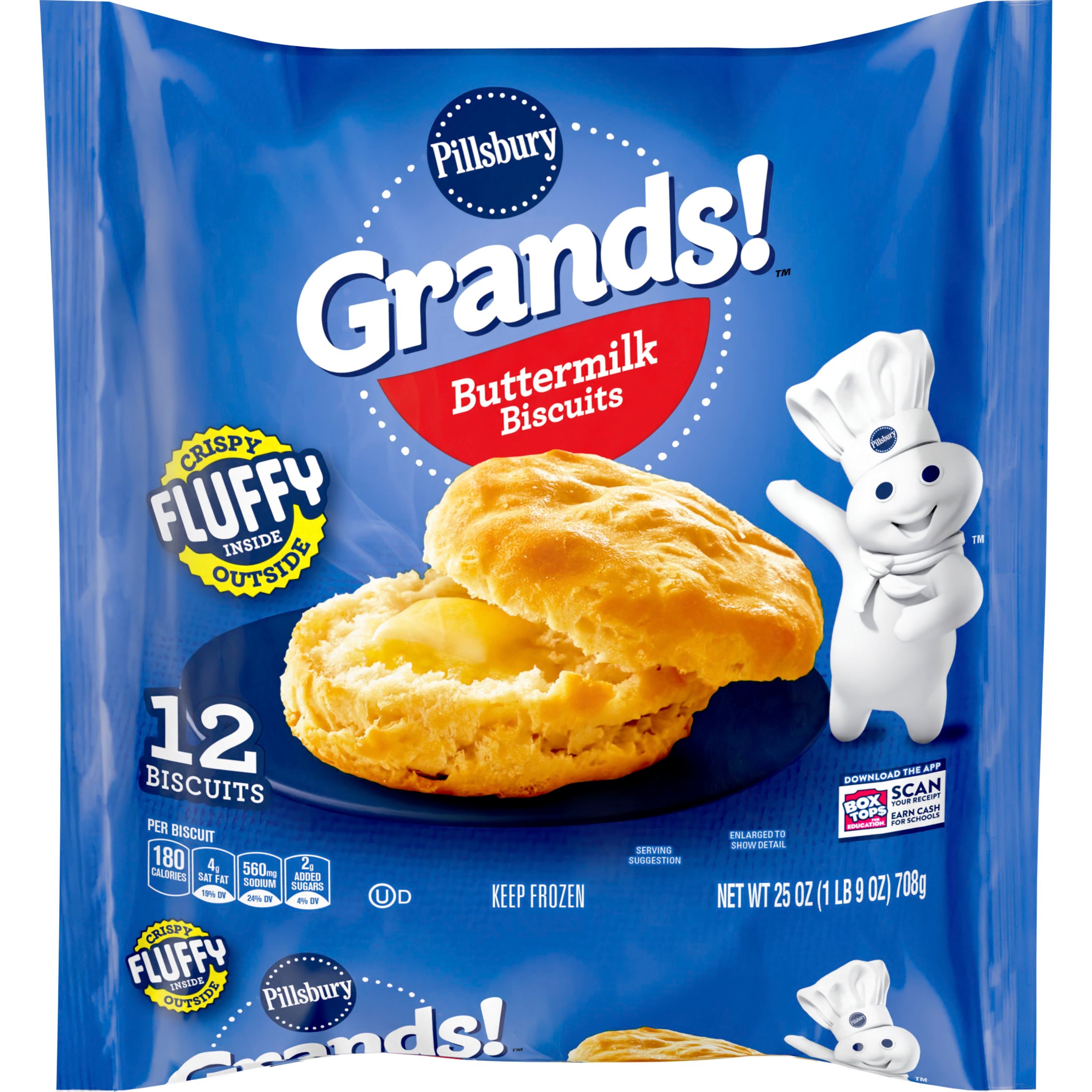 Grands!™ Buttermilk Frozen Biscuits (12 count) - Front