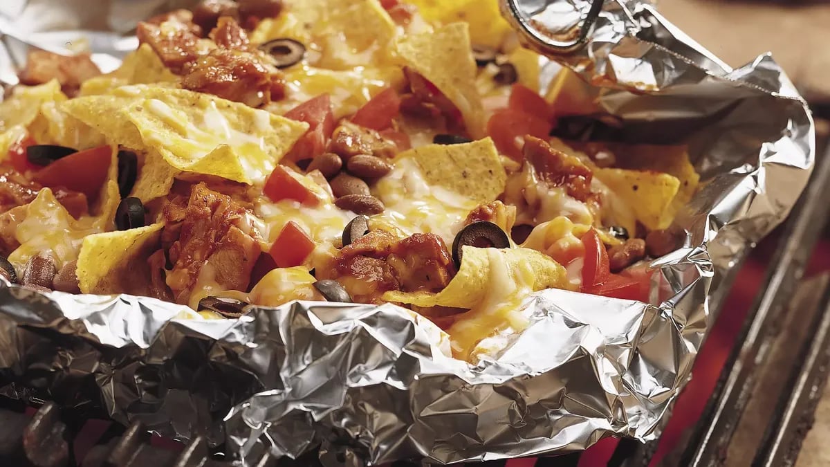 Barbecued Chicken Nachos