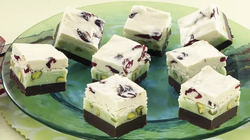 Cranberry-Pistachio Candy Squares