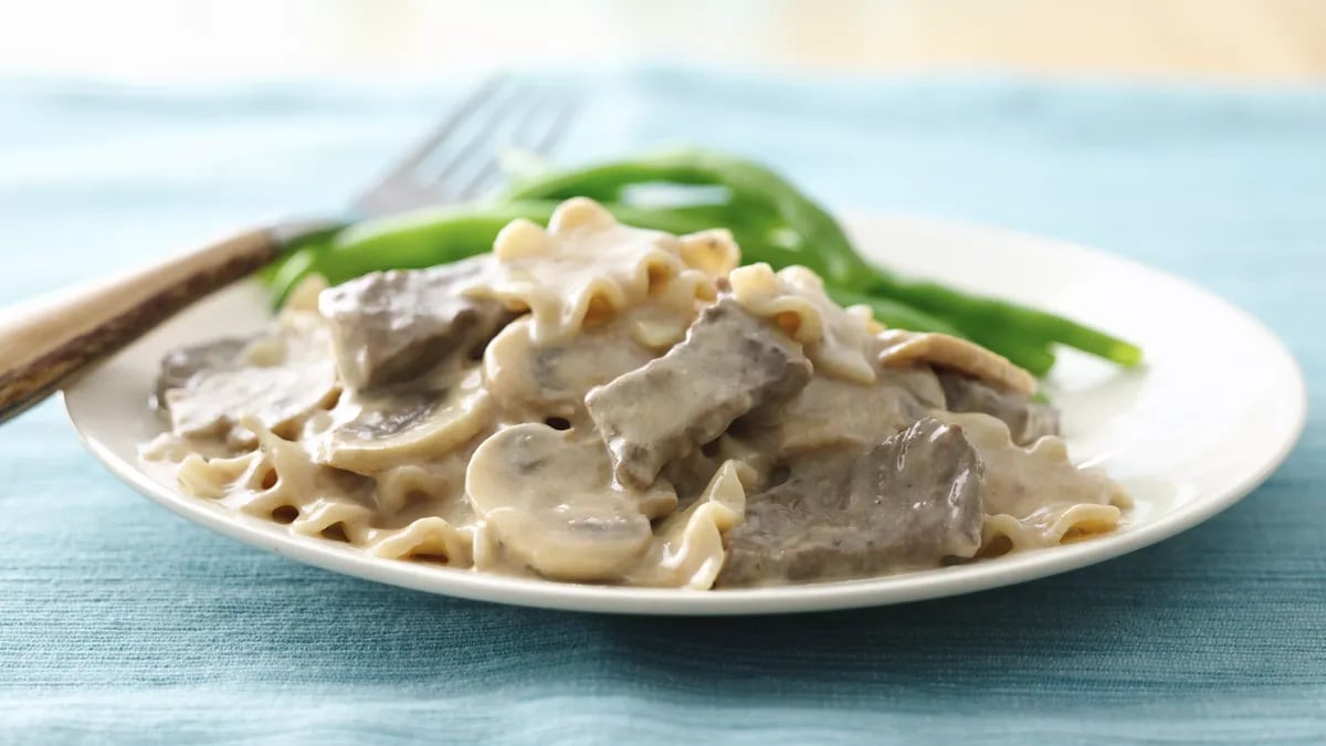 Easiest-Ever Beef Stroganoff