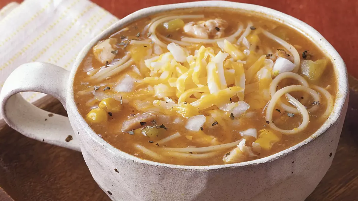 Enchilada Pasta Soup