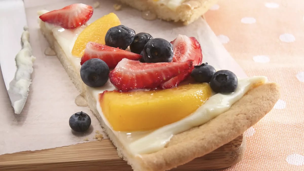 Fanciful Fruit Pizza