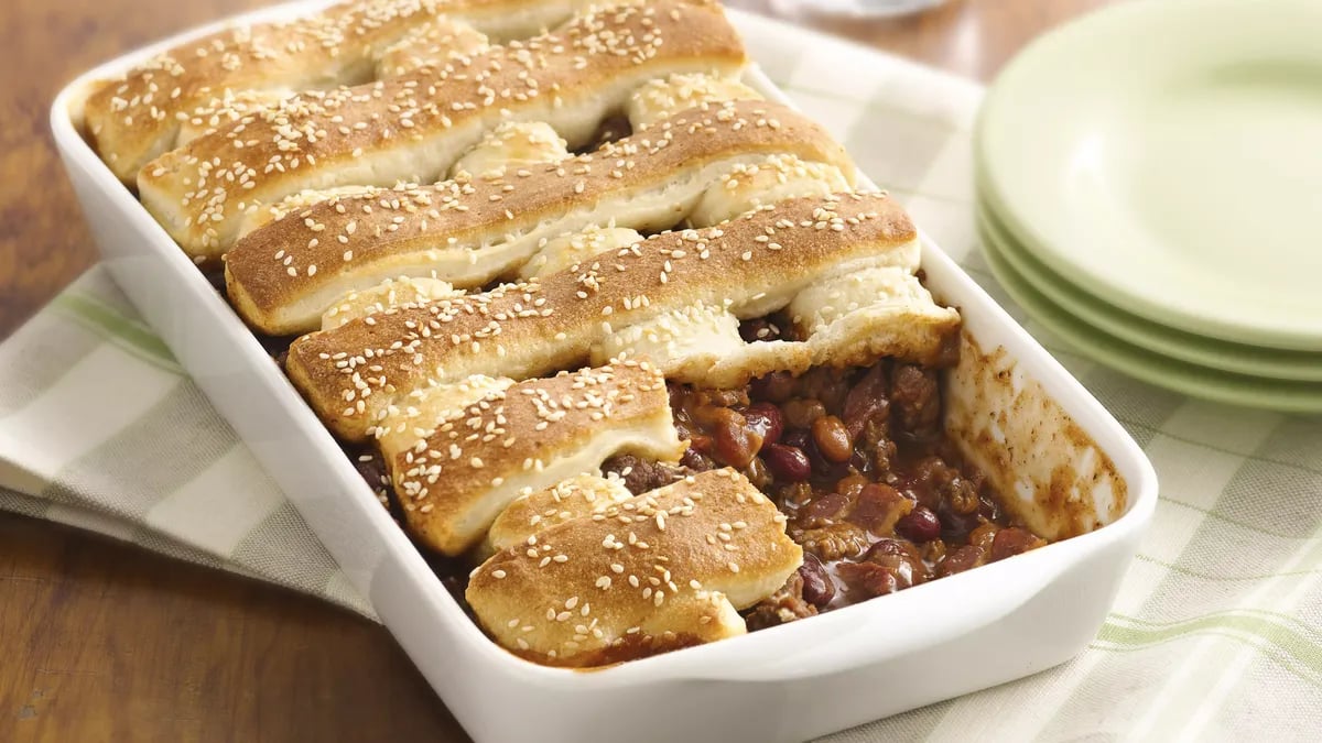 Two-Bean Burger Casserole