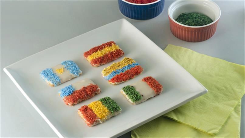 Game Day Cookie Flags