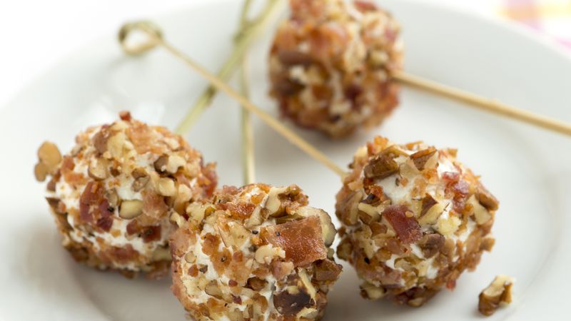 Bacon and Goat Cheese Pops