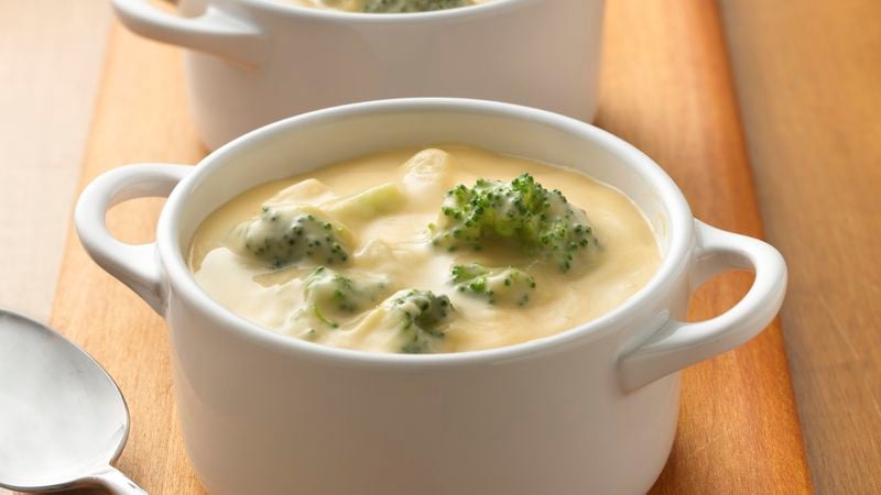 Heart Healthy Cookbook Broccoli-Cheese Soup