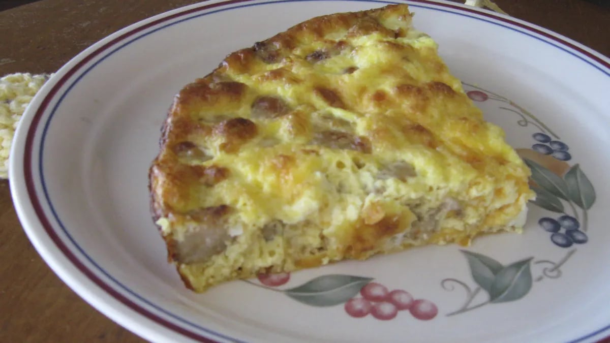 Gluten-Free Sausage Quiche