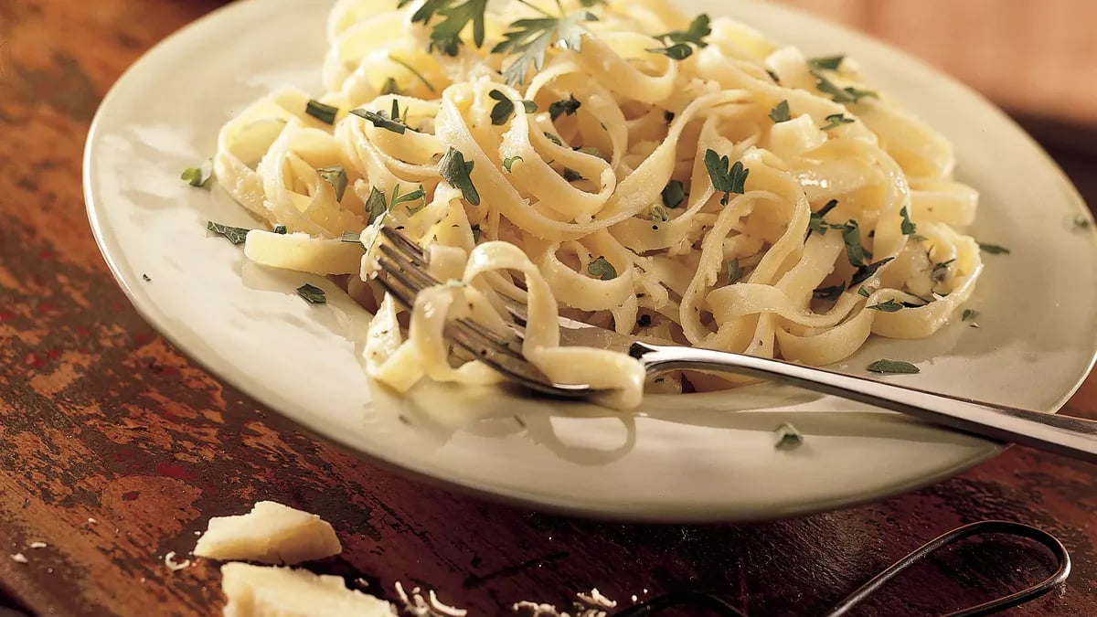 Four-Cheese Fettuccine