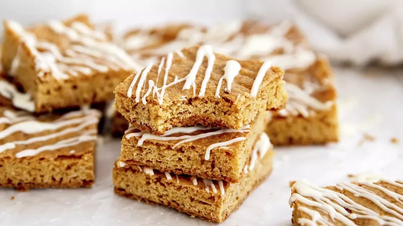 Brown Butter Chai Blondies