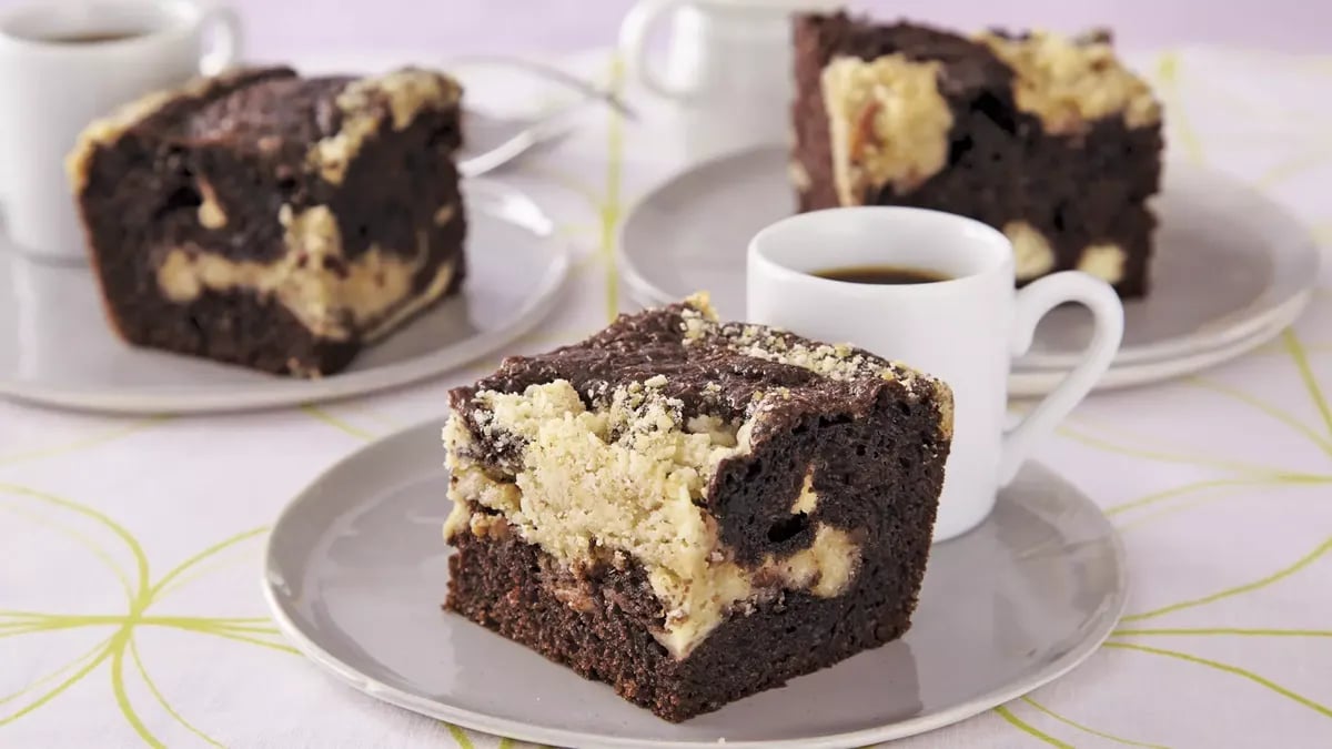 Chocolate-Cream Cheese Coffee Cake