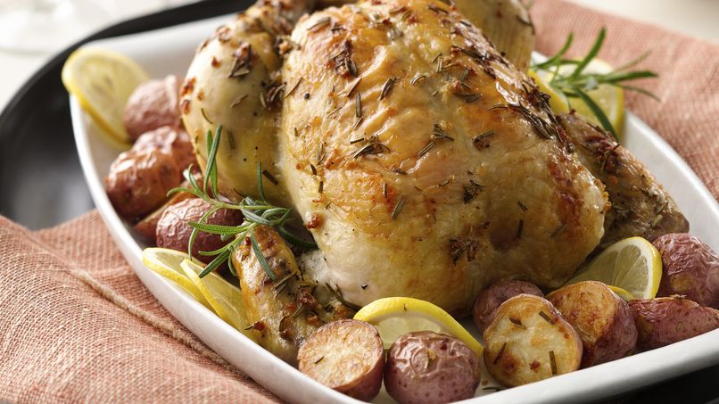 Roasted Rosemary Chicken with Baby Potatoes