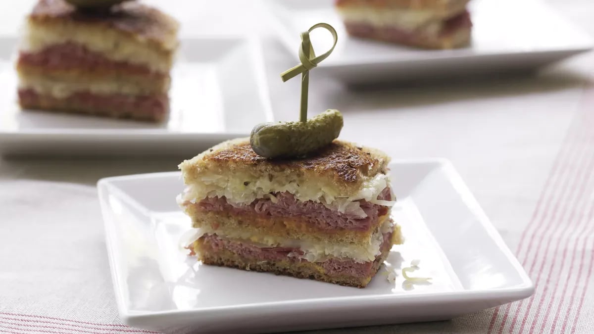 Triple-Decker Mini Reubens