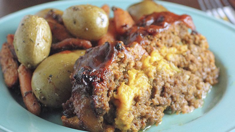 Easy Bacon Cheeseburger Meatloaf