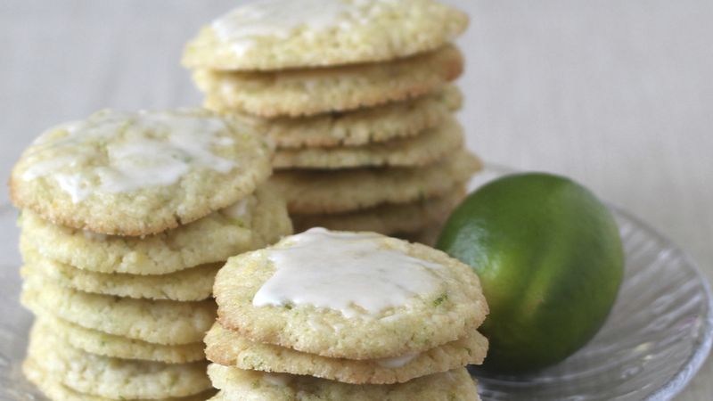 Boozy Coconut-Lime Cookies
