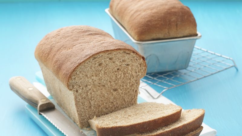 100% Whole Wheat Bread Machine Recipe - Cook Fast, Eat Well