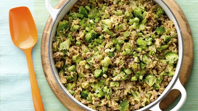 One-Pot Ten-Minute Beef and Broccoli