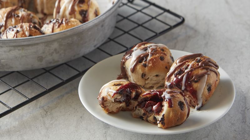 Chocolate Chip Biscuit Bombs