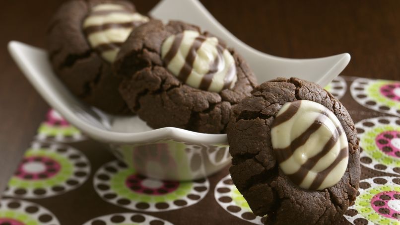 Galletas con Fudge de Chocolate
