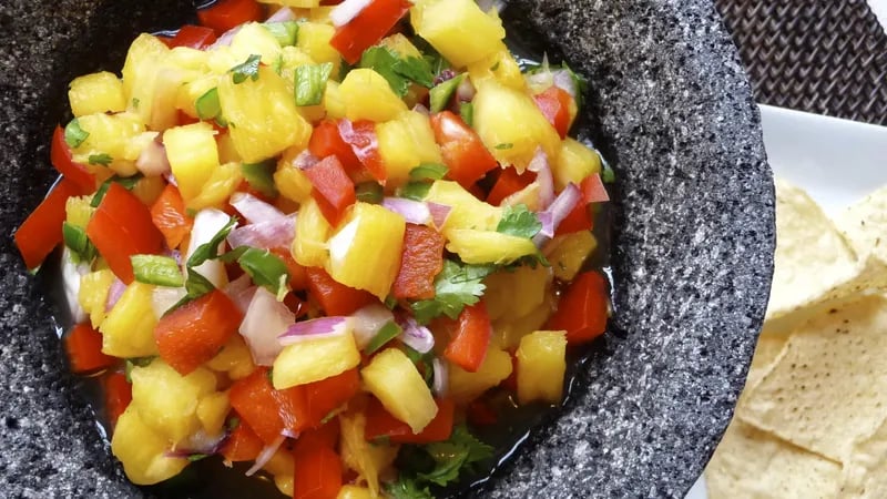 Fast & Fresh Pineapple Salsa