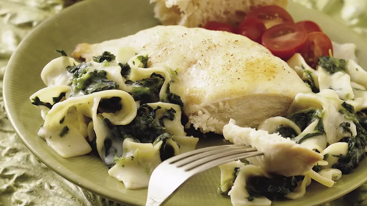 Chicken Breasts Florentine