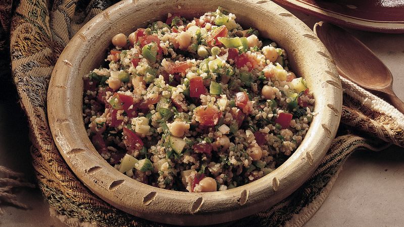 Tabbouleh with Garbanzo Beans