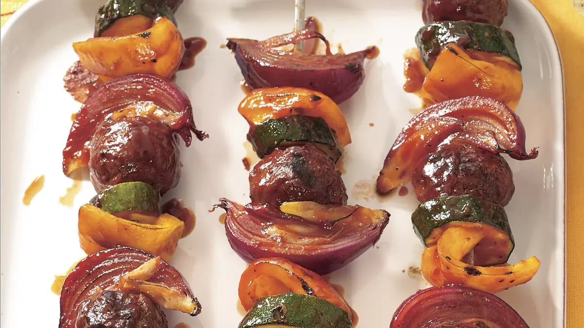 Blazin' Barbecue Kabobs