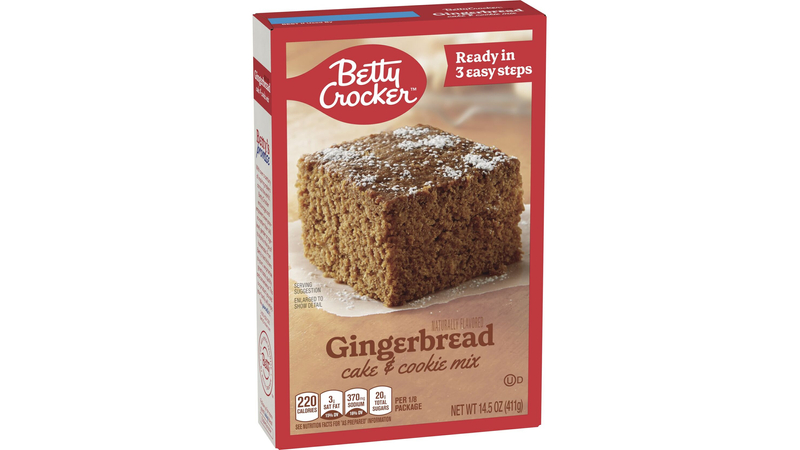 Gingerbread discount cake mix